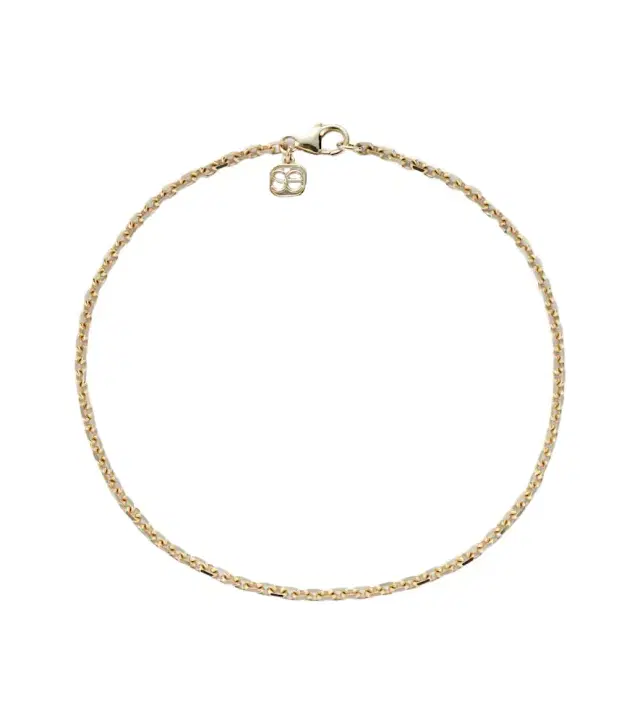 Sydney Evan 14kt gold chain bracelet