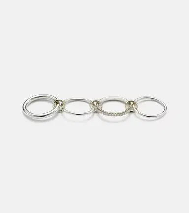 Spinelli Kilcollin Nimbus sterling silver ring with diamonds | Thumbnail 4