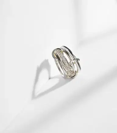 Spinelli Kilcollin Nimbus sterling silver ring with diamonds | Thumbnail 6