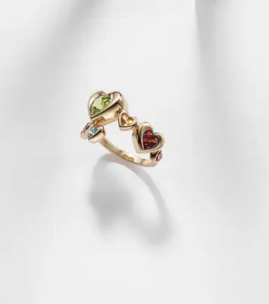 Roxanne First 14kt gold ring with sapphires | Thumbnail 5 Roxanne First 14kt gold ring with sapphires | Thumbnail 5