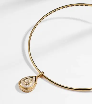 SHAY JEWELRY 18kt gold choker with diamonds | Thumbnail 4