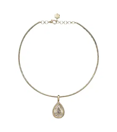 SHAY JEWELRY 18kt gold choker with diamonds | Thumbnail 1