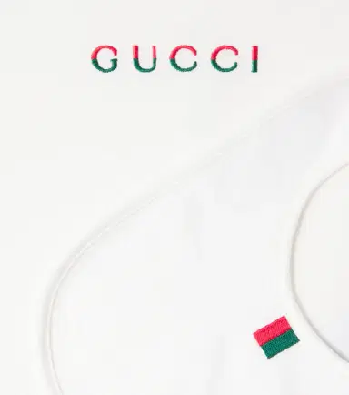 Gucci Kids Baby logo cotton bodysuit and bib set | Thumbnail 3