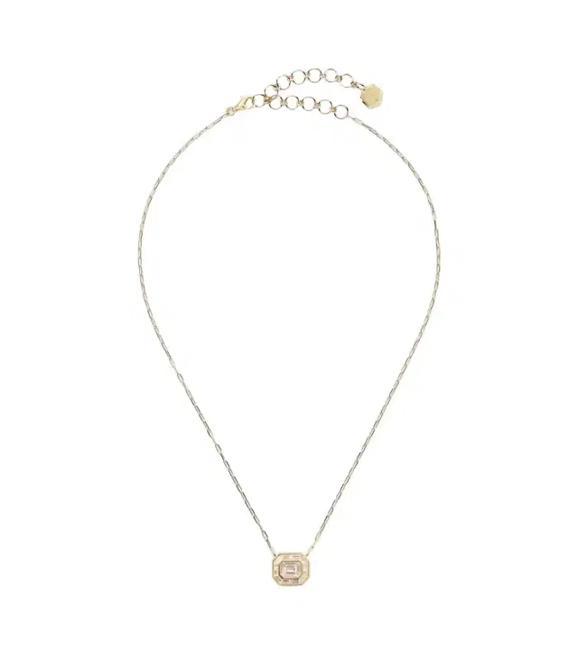 Shay Jewelry Illusion 18kt gold pendant necklace with diamonds