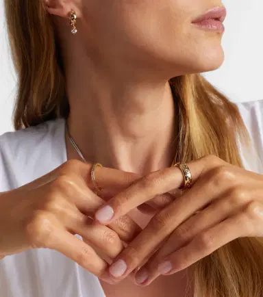Roxanne First 14kt gold ring with diamonds | Thumbnail 3