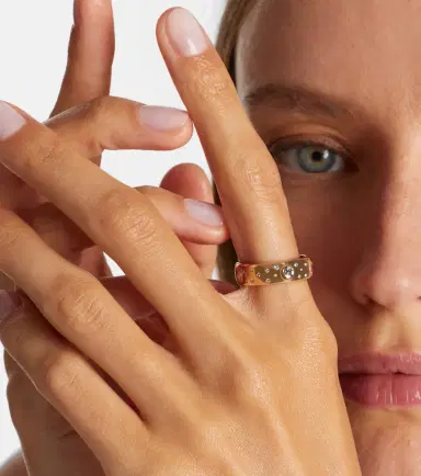 Roxanne First 14kt gold ring with diamonds | Thumbnail 4