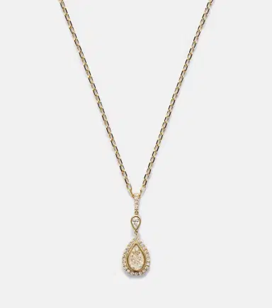 SHAY JEWELRY 18kt gold pendant necklace with diamonds | Thumbnail 2