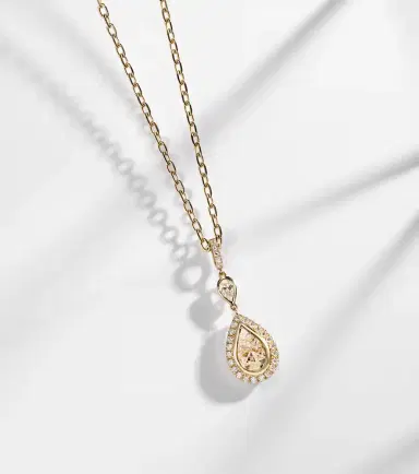 SHAY JEWELRY 18kt gold pendant necklace with diamonds | Thumbnail 6