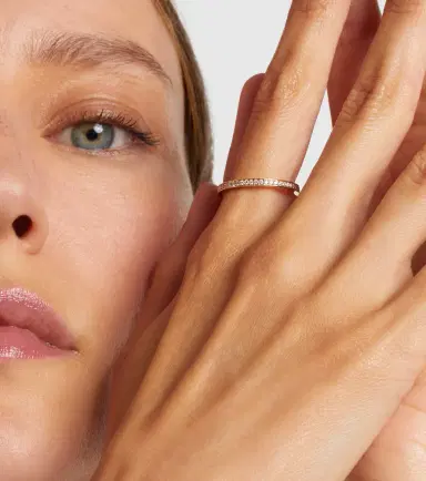Roxanne First 14kt gold ring with diamonds | Thumbnail 4