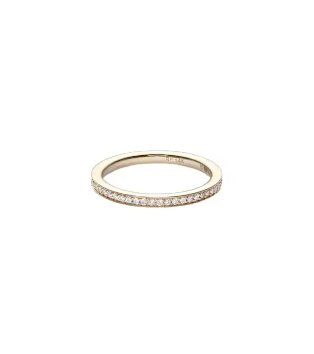 Roxanne First 14kt gold ring with diamonds