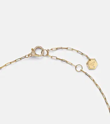 SHAY JEWELRY 18kt gold pendant necklace with emeralds and diamond | Thumbnail 3 SHAY JEWELRY 18kt gold pendant necklace with emeralds and diamond | Thumbnail 3