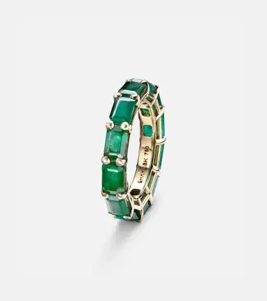 Shay Jewelry 18kt gold ring with emerald | Thumbnail 2 Shay Jewelry 18kt gold ring with emerald | Thumbnail 2