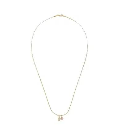 Roxanne First 14kt gold pendant necklace with diamonds | Thumbnail 1