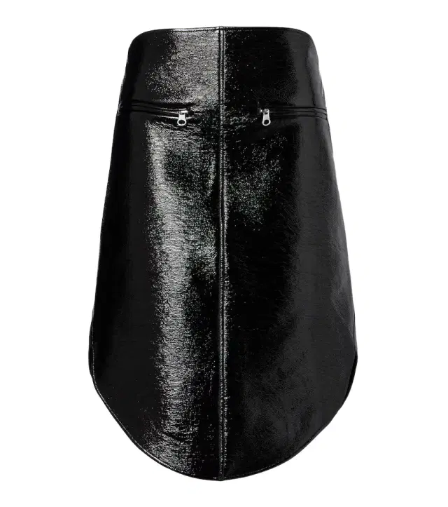 Courreges Courrèges Asymmetric midi skirt