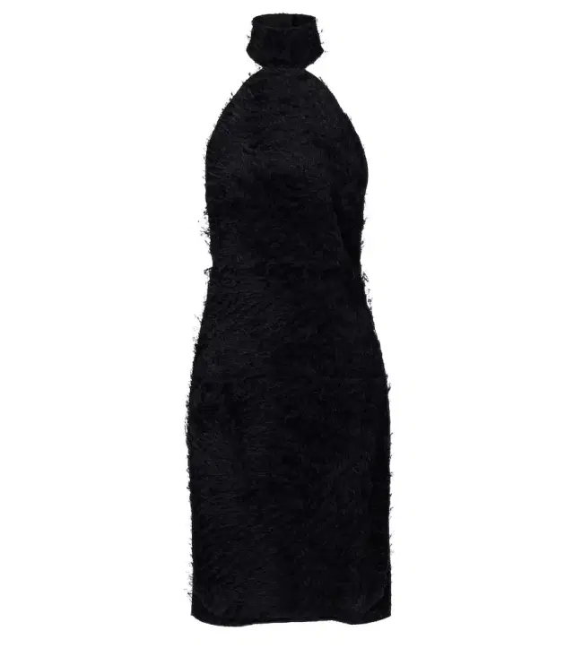 Courreges Courrèges Illusion Circle halterneck minidress