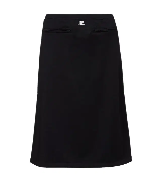 Courrèges Courrèges Interlock Tracksuit midi skirt