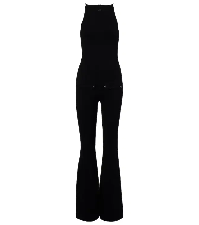 Courrèges Logo jumpsuit
