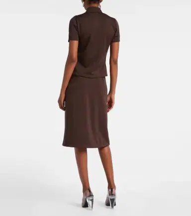 Courrèges Courrèges Interlock jersey zip-up top | Thumbnail 5