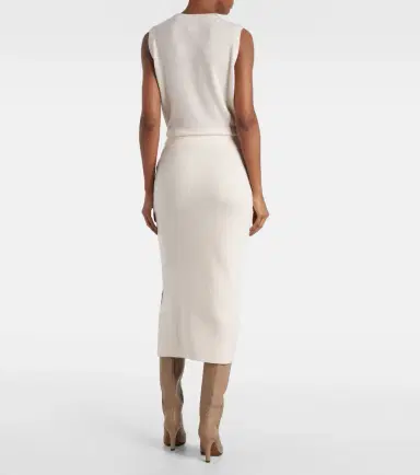 Jardin des Orangers Wool and cashmere midi skirt | Thumbnail 4 Jardin des Orangers Wool and cashmere midi skirt | Thumbnail 4