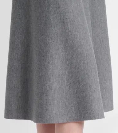 Jardin des Orangers Wool high-rise midi skirt | Thumbnail 3