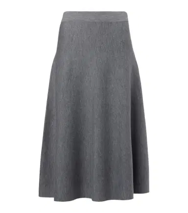 Jardin des Orangers Wool high-rise midi skirt | Thumbnail 1