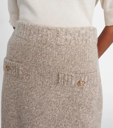 Jardin des Orangers Cashmere-blend miniskirt | Thumbnail 2