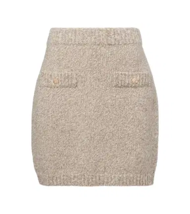 Jardin des Orangers Cashmere-blend miniskirt | Thumbnail 1