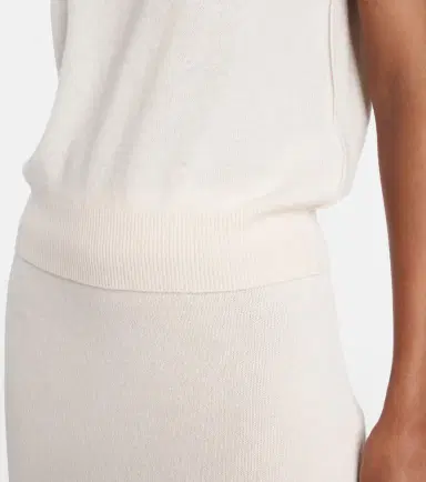 Jardin des Orangers Wool and cashmere sweater vest | Thumbnail 6