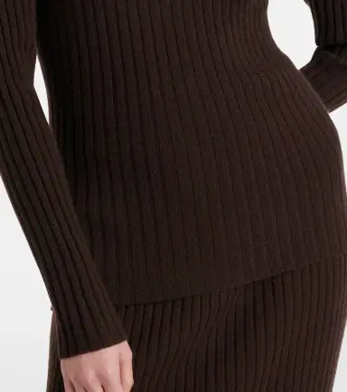 Jardin des Orangers Ribbed-knit cashmere turtleneck | Thumbnail 2
