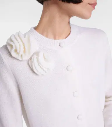 Jardin des Orangers Wool and cashmere cardigan | Thumbnail 3
