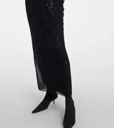 Jean Paul Gaultier Sequined mesh maxi dress | Thumbnail 6 Jean Paul Gaultier Sequined mesh maxi dress | Thumbnail 6