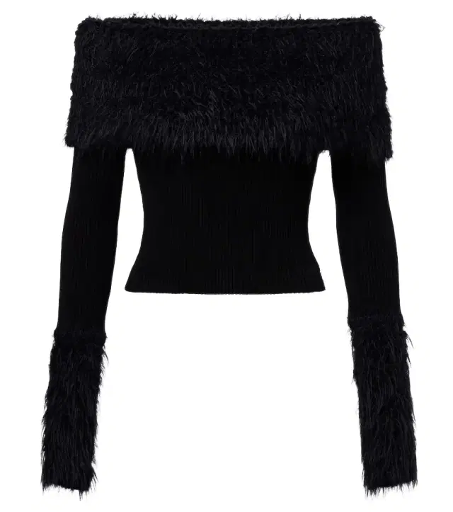 Jean Paul Gaultier Ribbed-knit top