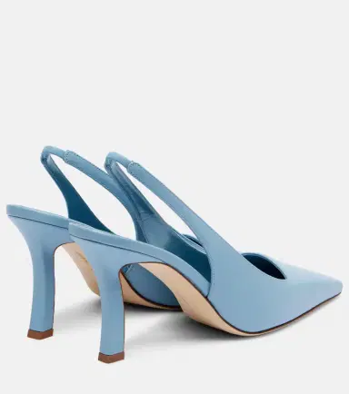 Manolo Blahnik Moirasli leather slingback pumps | Thumbnail 2 Manolo Blahnik Moirasli leather slingback pumps | Thumbnail 2