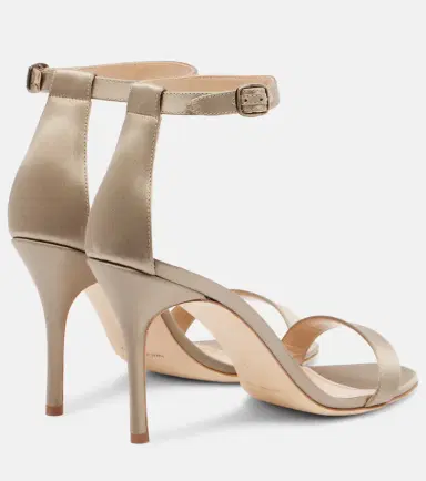 Manolo Blahnik Chaos satin sandals | Thumbnail 3 Manolo Blahnik Chaos satin sandals | Thumbnail 3