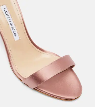 Manolo Blahnik Chaos satin sandals | Thumbnail 4 Manolo Blahnik Chaos satin sandals | Thumbnail 4