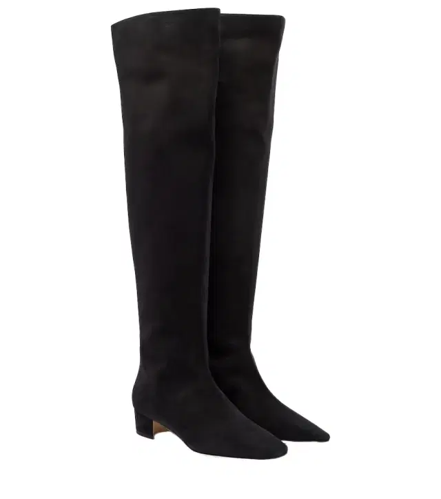 Manolo Blahnik Gore suede over-the-knee boots