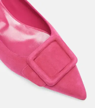 Manolo Blahnik Maylura suede slingback flats | Thumbnail 4 Manolo Blahnik Maylura suede slingback flats | Thumbnail 4