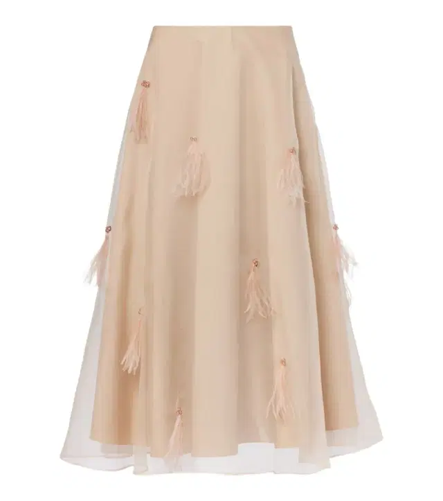 Dorothee Schumacher Sheer Volumes silk organza midi skirt