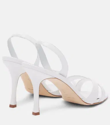Manolo Blahnik Callasi leather slingback sandals | Thumbnail 4