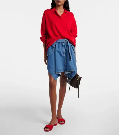 Manolo Blahnik Piruaflat gathered suede slides | Thumbnail 5