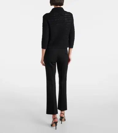 Dorothee Schumacher Precise Pointelle cotton-blend cardigan | Thumbnail 5