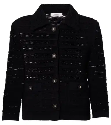 Dorothee Schumacher Precise Pointelle cotton-blend cardigan | Thumbnail 1