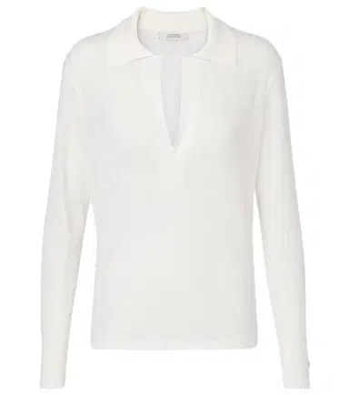 Dorothee Schumacher Natural Ease polo sweater | Thumbnail 1