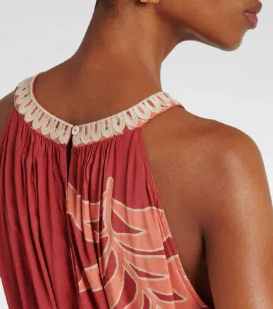 Velvet Odessa printed maxi dress | Thumbnail 2