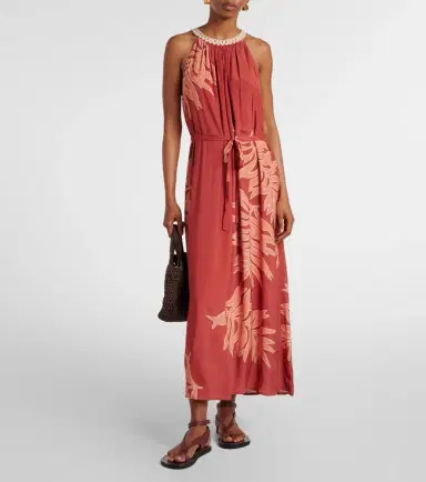 Velvet Odessa printed maxi dress | Thumbnail 5