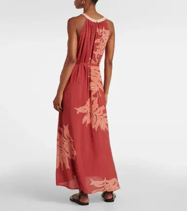Velvet Odessa printed maxi dress | Thumbnail 6