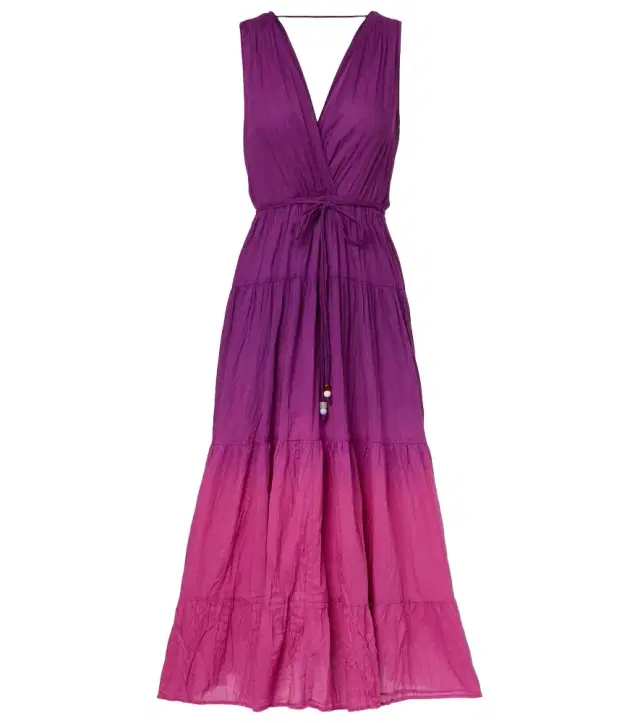 Velvet Marilyn cotton voile midi dress