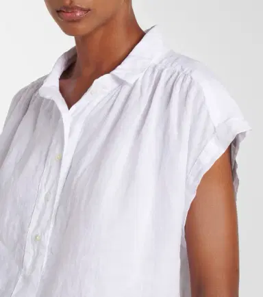 Velvet Elowen linen top | Thumbnail 5
