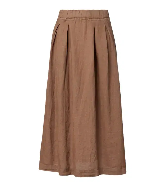 Velvet Linda linen maxi skirt