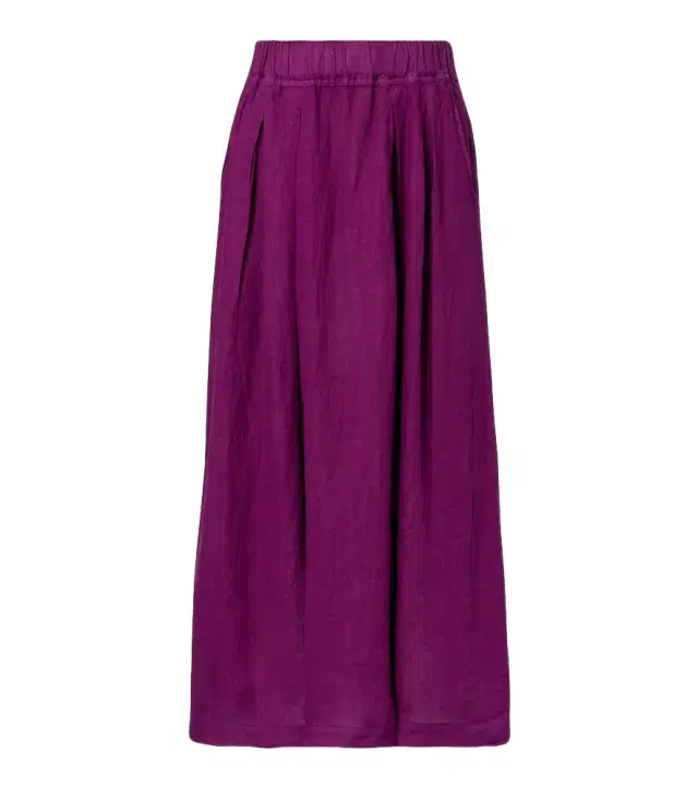 Velvet Linda linen maxi skirt